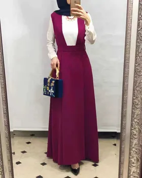 WEPBEL Arab Middle East Solid Women Muslim Skirt Fashion Plus Size Loose Big Swing Abaya Strap Long Skirt Islamic Clothing
WEPBEL Arab Middle East Solid Women Muslim Skirt Fashion Plus Size Loose Big Swing Abaya Strap Long Skirt Islamic Clothing