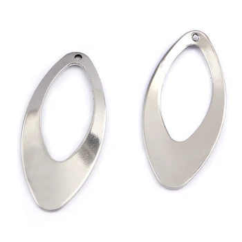 10Pcs Stainless Steel Oval Shape Circle Earring Connector Findings 37x17mm Diy Accessories For Earrings Jewelry Making Suppies
10Pcs Stainless Steel Oval Shape Circle Earring Connector Findings 37x17mm Diy Accessories For Earrings Jewelry Making Suppies
