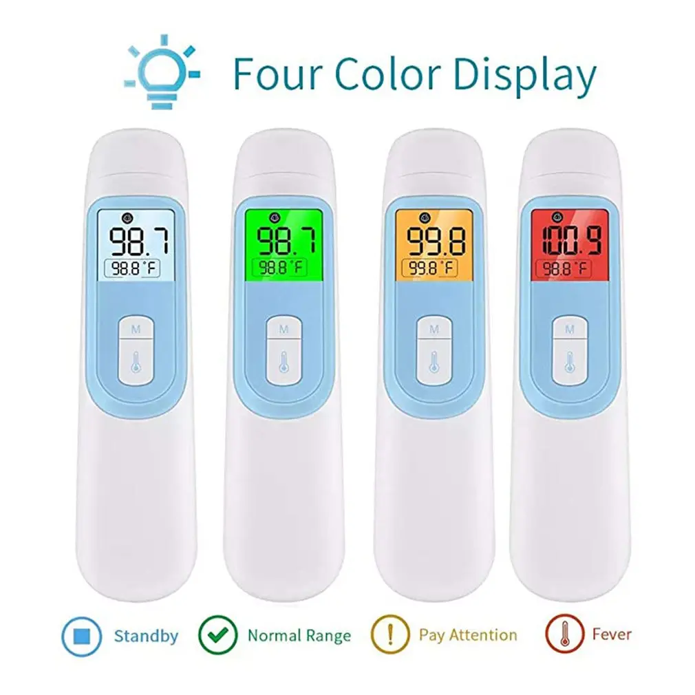 Forehead Thermometer Infrared Electronic Thermometer Non-contact Precision Probe Lcd Screen
Forehead Thermometer Infrared Electronic Thermometer Non-contact Precision Probe Lcd Screen