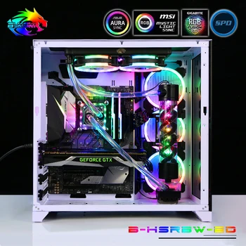 Bykski B-HSRBW-ED,5v 3pin Soft Tube Program Kits,Multiple Programs Customizable Modification For Intel/AMD Cooling Kit,heatsink
Bykski B-HSRBW-ED,5v 3pin Soft Tube Program Kits,Multiple Programs Customizable Modification For Intel/AMD Cooling Kit,heatsink
