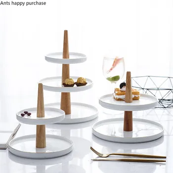 Phnom Penh Ceramic Round Multilayer Disk Dim Sum Display Shelf Fruit Tray Living Room Household Dessert Pastry Cake Stands Tools 
Phnom Penh Ceramic Round Multilayer Disk Dim Sum Display Shelf Fruit Tray Living Room Household Dessert Pastry Cake Stands Tools