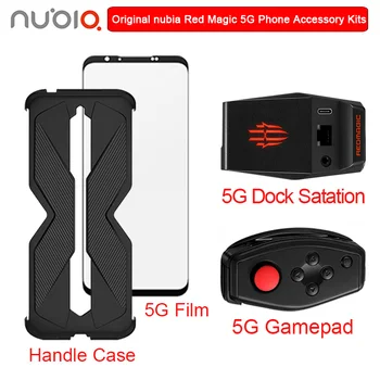 Original ZTE Nubia Red Magic 5G Accessory Kit for RedMagic 5G Include Docking Station Gamepad Handle Protection phone case Film
Original ZTE Nubia Red Magic 5G Accessory Kit for RedMagic 5G Include Docking Station Gamepad Handle Protection phone case Film