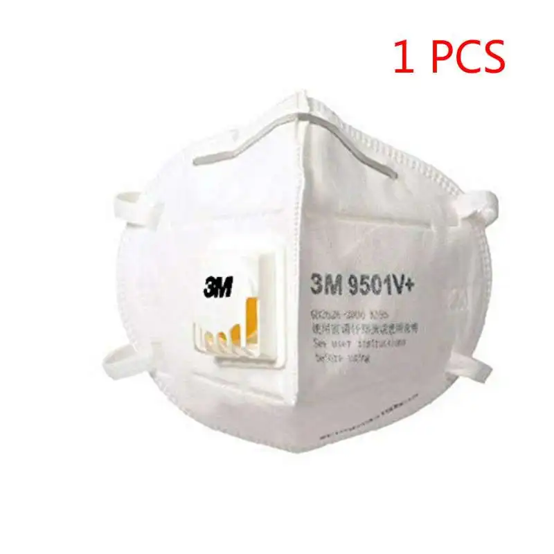 1Pcs 3M 9501V+ KN95 Protective Fold Masks Anti Dust Flu PM 2.5 Multi Layer Filter Structure Industrial Fog enviroment
1Pcs 3M 9501V+ KN95 Protective Fold Masks Anti Dust Flu PM 2.5 Multi Layer Filter Structure Industrial Fog enviroment