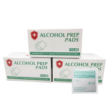 50/100Pcs Portable Disposable Alcohol Prep Pads Alcohol Swabs Pads Wipes Antiseptic Cleanser Cleaning Sterilization
50/100Pcs Portable Disposable Alcohol Prep Pads Alcohol Swabs Pads Wipes Antiseptic Cleanser Cleaning Sterilization