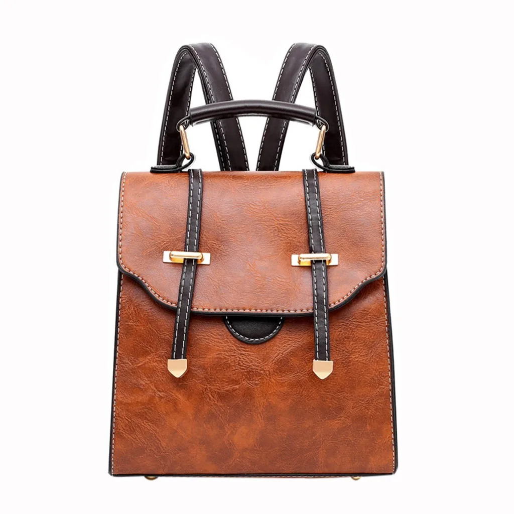 MAIOUMY Backpack Woman Solid PU Leather Backpack Larger Capacity Casual Travel Backpacks Women 
MAIOUMY Backpack Woman Solid PU Leather Backpack Larger Capacity Casual Travel Backpacks Women
