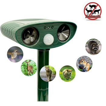 Garden Solar Ultrasonic Animal Repeller Outdoor Cat Dog Repeller With LED Light Infrared Sensor Safe Expulsion House Animal 
Garden Solar Ultrasonic Animal Repeller Outdoor Cat Dog Repeller With LED Light Infrared Sensor Safe Expulsion House Animal