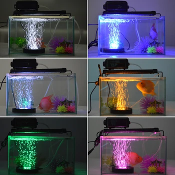 Aquarium Led Lighting IR Remote Control RGB 16 Colors Change Fish Tank Lamp LED Bubble Air Stone Underwater Aquario Light D30 
Aquarium Led Lighting IR Remote Control RGB 16 Colors Change Fish Tank Lamp LED Bubble Air Stone Underwater Aquario Light D30