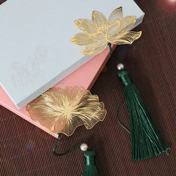 Lotus Flower and Maple Leaf Metal Bookmarks Novelty Book Reading Item Creative Gift For Kids Children Stationery
Lotus Flower and Maple Leaf Metal Bookmarks Novelty Book Reading Item Creative Gift For Kids Children Stationery