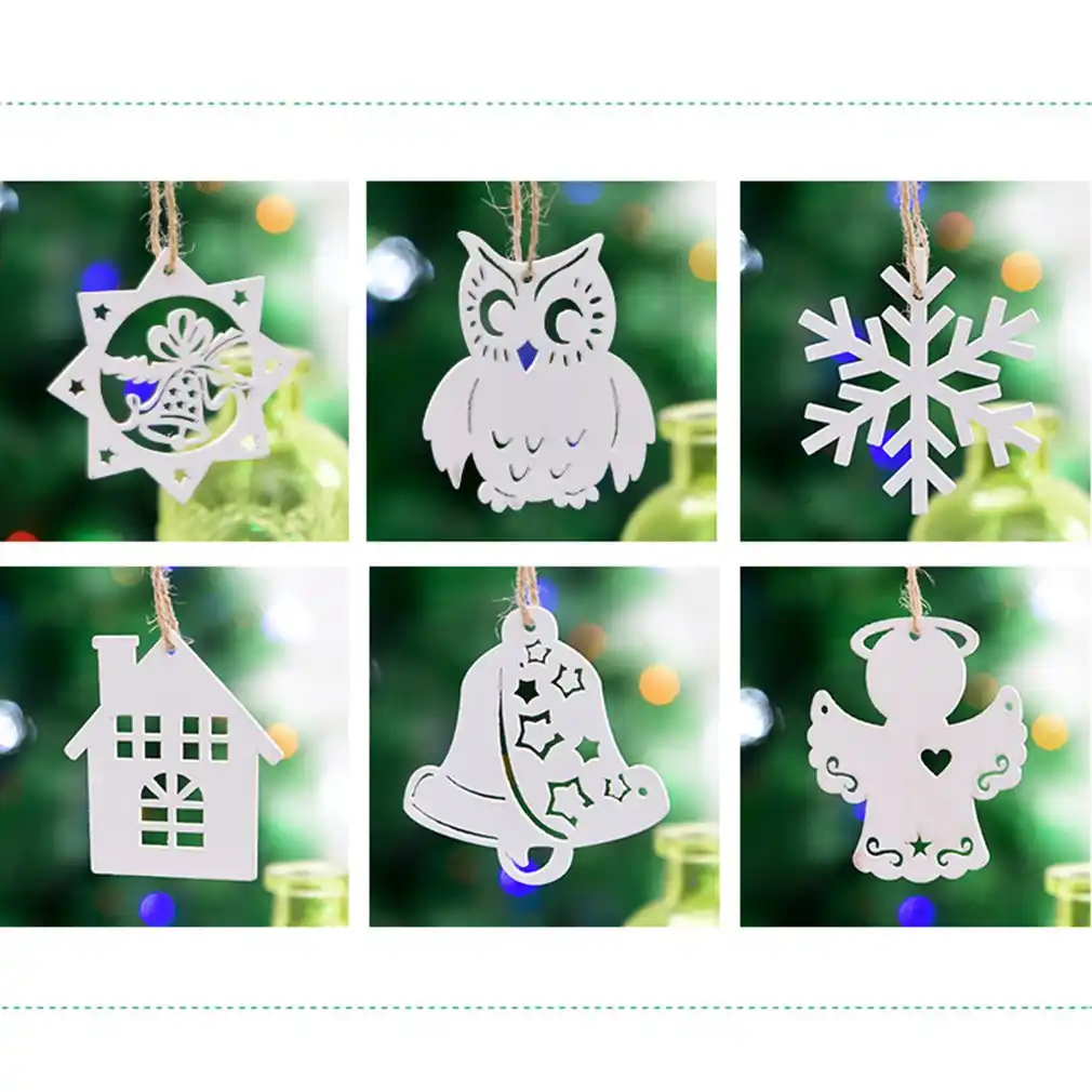 tree pendants hanging home party decoration for christmas gift