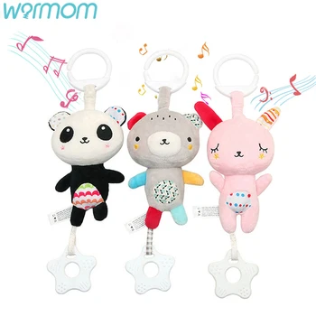 WARMOM 0-12 Month Baby Bed Rattle Toys Rabbit Plush Dolls Toys Cartoon Animals Baby Teeth Toy Multi-functional Baby Toy Supply
WARMOM 0-12 Month Baby Bed Rattle Toys Rabbit Plush Dolls Toys Cartoon Animals Baby Teeth Toy Multi-functional Baby Toy Supply