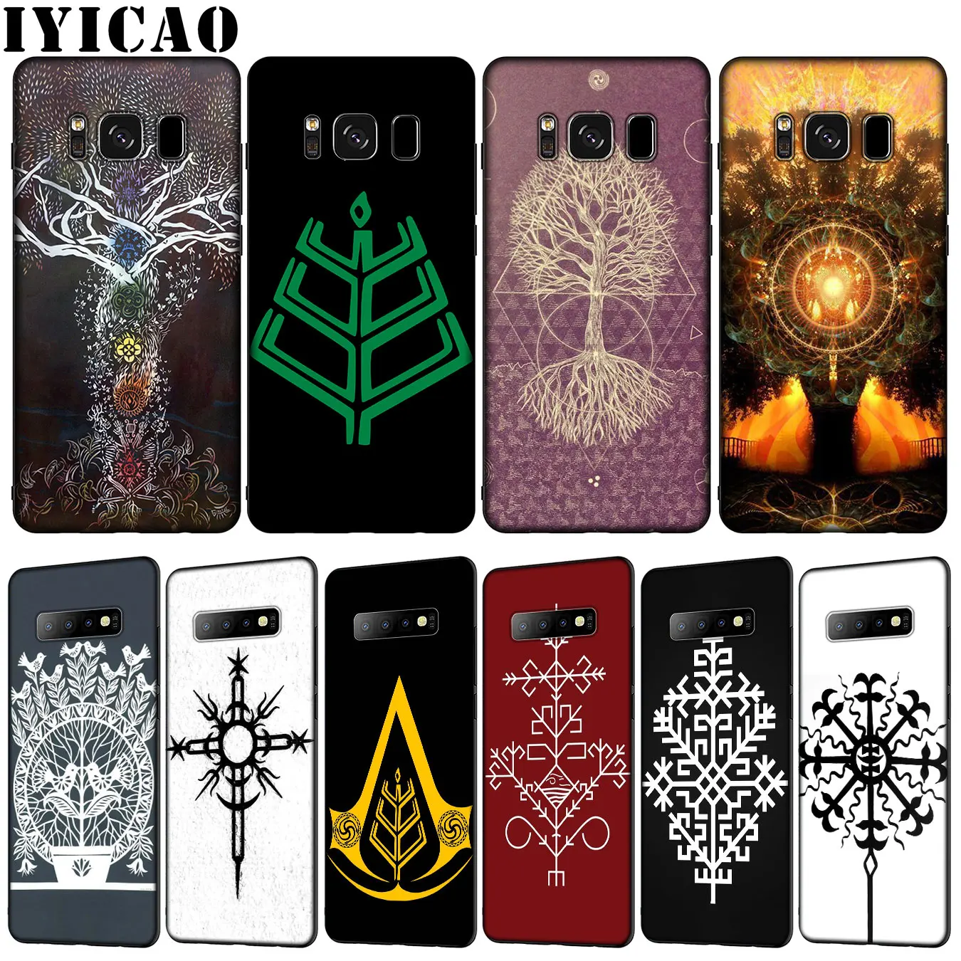 IYICAO Latvian Ethnic Sun Tree Soft TPU Silicone Phone Case for Samsung Galaxy S10 E S9 S8 Plus S6 S7 Edge S10e
IYICAO Latvian Ethnic Sun Tree Soft TPU Silicone Phone Case for Samsung Galaxy S10 E S9 S8 Plus S6 S7 Edge S10e