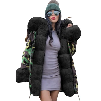 Slim Outwear Women Hooded Coat Warm Casual Thicken Faux Fur Winter Daily Camouflage Parkas Office Shopping Outdoor
Slim Outwear Women Hooded Coat Warm Casual Thicken Faux Fur Winter Daily Camouflage Parkas Office Shopping Outdoor
