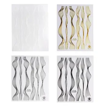 Nail Art Stickers Laser Gold Metal Stripe Line Tape Adhesive Transfer Foils Decals DIY Tips Manicure Decoration 
Nail Art Stickers Laser Gold Metal Stripe Line Tape Adhesive Transfer Foils Decals DIY Tips Manicure Decoration