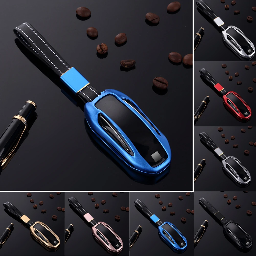 Remote Key Car Key Fob Case Replacement Shell Cover Fit For Tesla MODEL S Fob Protector Alloy With Chain
Remote Key Car Key Fob Case Replacement Shell Cover Fit For Tesla MODEL S Fob Protector Alloy With Chain