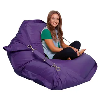 Adjustable Buggle up beanbag chairs, Safety portable eyelets bean bag seat furniture - Purple
Adjustable Buggle up beanbag chairs, Safety portable eyelets bean bag seat furniture - Purple