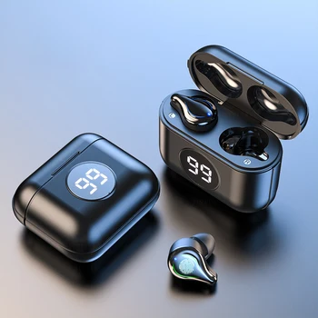 New BTH-283 Bluetooth 5.0 Headset True Wireless Headphones TWS in-Ear Earbuds IPX7 Waterproof Earphones HiFi for Sports Running
New BTH-283 Bluetooth 5.0 Headset True Wireless Headphones TWS in-Ear Earbuds IPX7 Waterproof Earphones HiFi for Sports Running