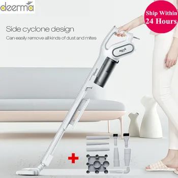 Deerma DX700 2-In-1 Handheld Vacuum Cleaner Dust Box Low Noise Triple Filter Vertical Dust Collector With Large Capacity
Deerma DX700 2-In-1 Handheld Vacuum Cleaner Dust Box Low Noise Triple Filter Vertical Dust Collector With Large Capacity