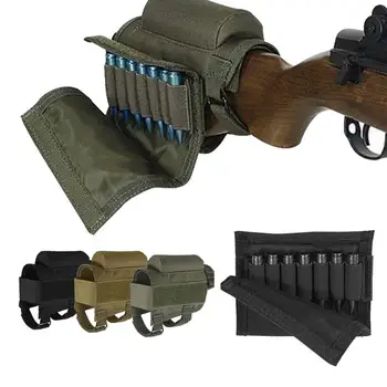 Cheek Rest Bullet Holder Bag Sniper Equipment Outdoor Sports Nylon Hunting Accessories Tactical Rifle Package Butt Stock
Cheek Rest Bullet Holder Bag Sniper Equipment Outdoor Sports Nylon Hunting Accessories Tactical Rifle Package Butt Stock