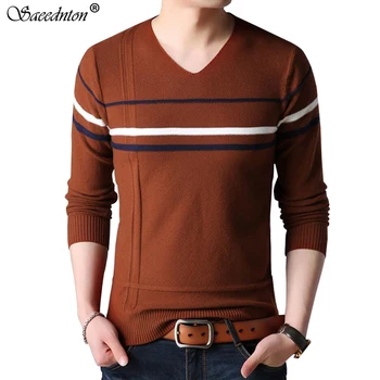Fashon Striped Sweater Men 2020 Autumn Winter Thick Warm Sweaters And Pullovers Casual V-neck Wool Sweaters Pull Homme Clothing
Fashon Striped Sweater Men 2020 Autumn Winter Thick Warm Sweaters And Pullovers Casual V-neck Wool Sweaters Pull Homme Clothing