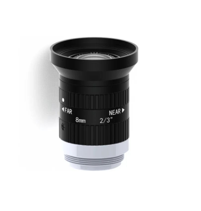 5 Mega Pixel C-Mount 8mm 2/3" F2.4 FA / Machine Vision fixed focal length lenses Industrial camera Lens manual Iris CCTV lens
5 Mega Pixel C-Mount 8mm 2/3" F2.4 FA / Machine Vision fixed focal length lenses Industrial camera Lens manual Iris CCTV lens