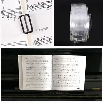 Piano Music Book Pressure Band Sheet Music Fix Strap Holder for Practice Trainer Piano Keyboard Instrument Accessories
Piano Music Book Pressure Band Sheet Music Fix Strap Holder for Practice Trainer Piano Keyboard Instrument Accessories