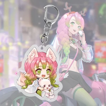 Anime Demon Slayer Acrylic Keychain Cute Brinco Blade Of Ghost Key Chain Kamado Tanjirou Cosplay Pompom Yaiba Pendant Keyring #
Anime Demon Slayer Acrylic Keychain Cute Brinco Blade Of Ghost Key Chain Kamado Tanjirou Cosplay Pompom Yaiba Pendant Keyring #