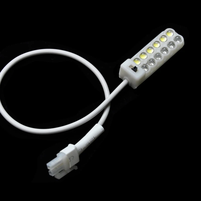12 LED lamp beads two-color sewing machine light Rolla work light with magnetic lamp head household sewing machine accessories
12 LED lamp beads two-color sewing machine light Rolla work light with magnetic lamp head household sewing machine accessories