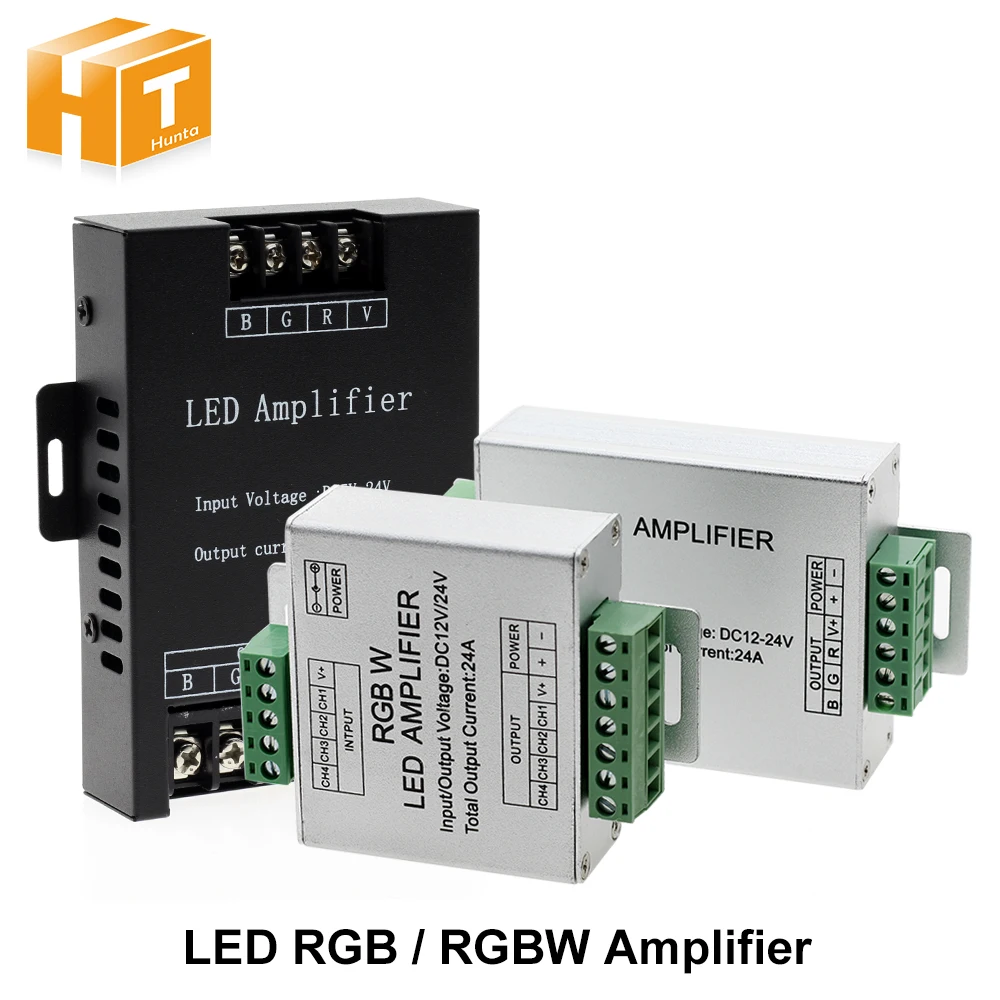 DC12/ 24V 24A Led RGBW Strip Amplifier 6A x 4 Channel Output Led RGBW Strip Power Repeater Console Controller
DC12/ 24V 24A Led RGBW Strip Amplifier 6A x 4 Channel Output Led RGBW Strip Power Repeater Console Controller