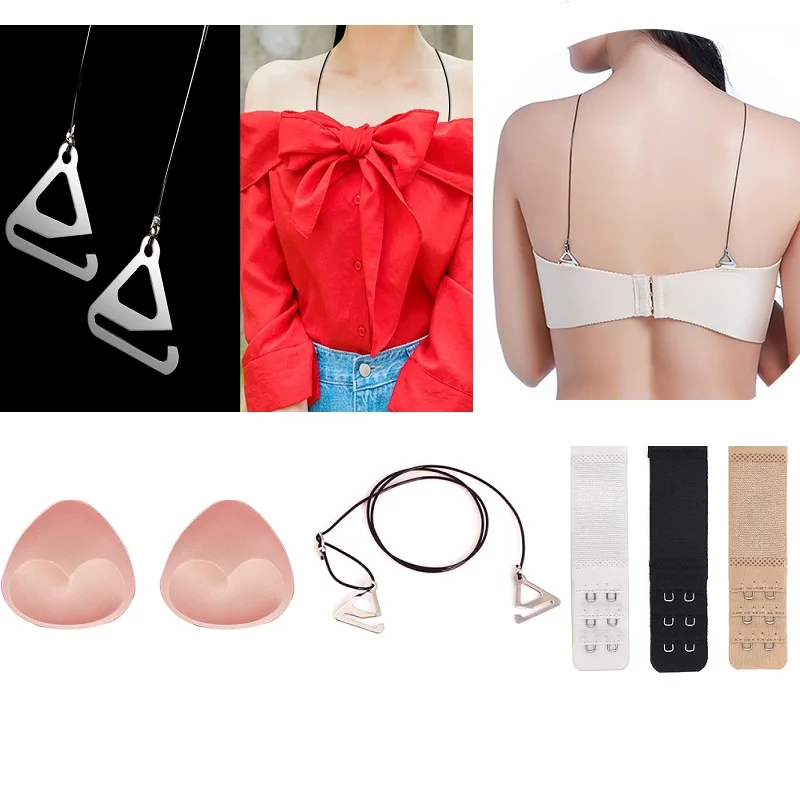 Multi Style Soft Bra Extender Buckle Shoulder Strap Summer Style Women Chest Cups Enhancer Pads Intimates Accessories Lingerie
Multi Style Soft Bra Extender Buckle Shoulder Strap Summer Style Women Chest Cups Enhancer Pads Intimates Accessories Lingerie