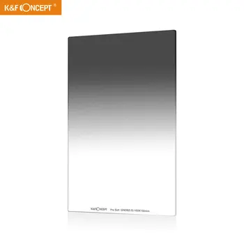 K&F Concept Square Filter100X150mm Soft Grad ND8 Neutral Density Filter 3 Stops Multi Coated Compatible with Cokin Z Holder
K&F Concept Square Filter100X150mm Soft Grad ND8 Neutral Density Filter 3 Stops Multi Coated Compatible with Cokin Z Holder