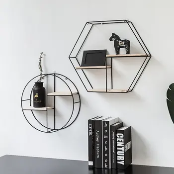 New Nordic Iron Wooden Storage Rack Holder Hanging Storage Box Organizer Flower Pot Book Shelf Wall Display Stand Home Decoratio 
New Nordic Iron Wooden Storage Rack Holder Hanging Storage Box Organizer Flower Pot Book Shelf Wall Display Stand Home Decoratio