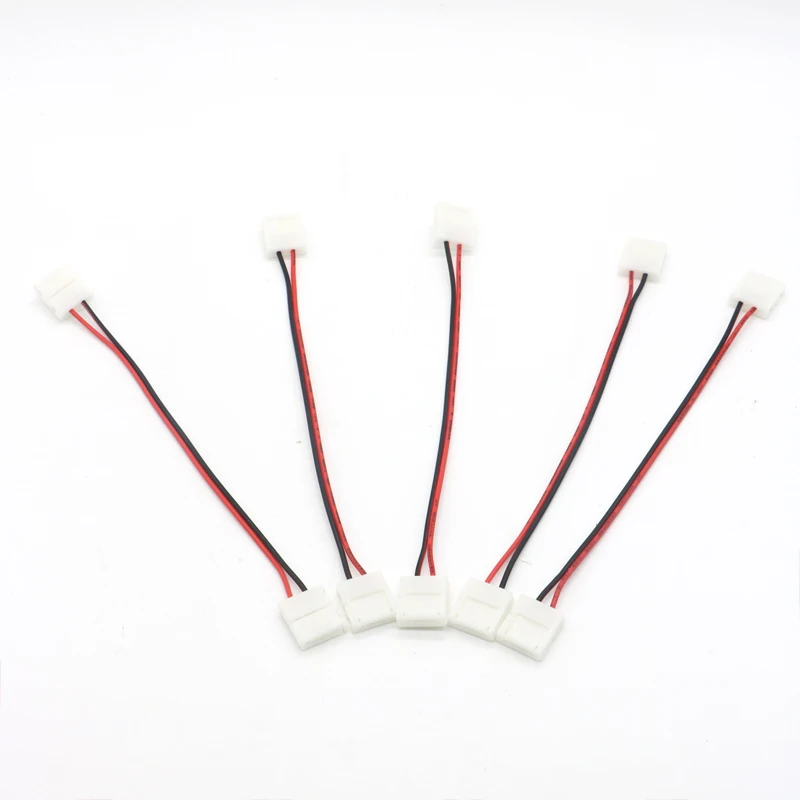 SZYOUMY 500pcs/Lot 10mm 8mm 2 Pin Single Color 5050 LED Strip Connector Connecting Wire With Led PCB Connector
SZYOUMY 500pcs/Lot 10mm 8mm 2 Pin Single Color 5050 LED Strip Connector Connecting Wire With Led PCB Connector