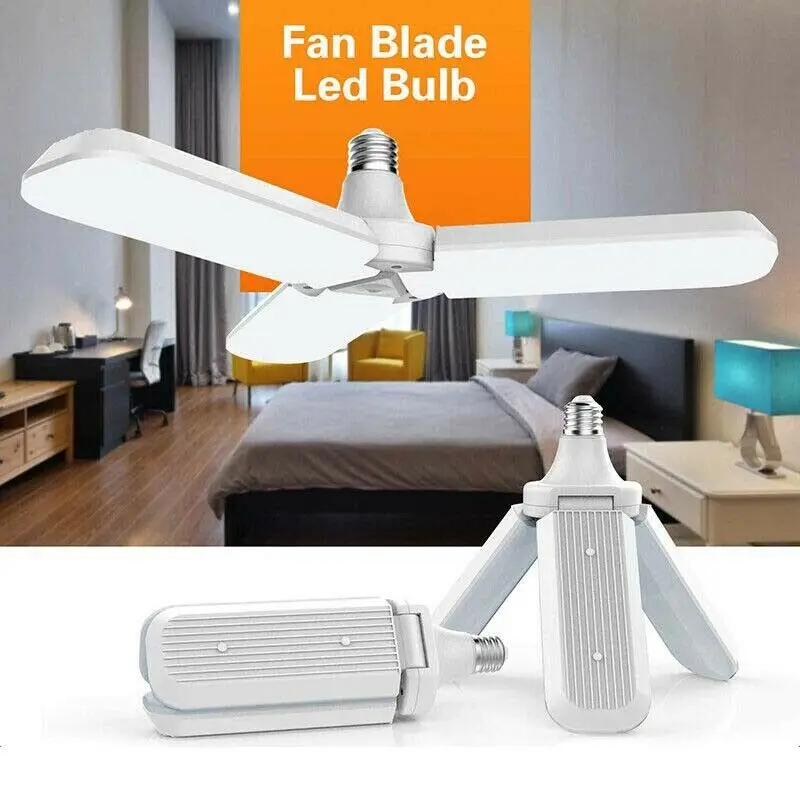 Dropshipping 45W 60W Deformable LED Garage Lights Bulb E27 Foldable Ceiling Fixture Work Shop Light 6000LM 3 Leaf Lamp
Dropshipping 45W 60W Deformable LED Garage Lights Bulb E27 Foldable Ceiling Fixture Work Shop Light 6000LM 3 Leaf Lamp
