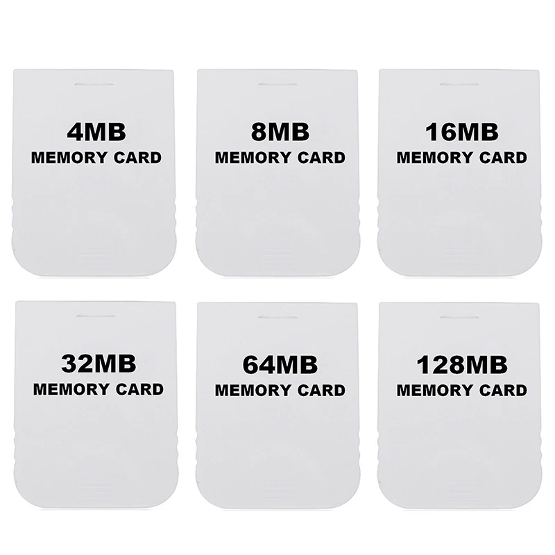 Фото 4/8/16/32/64/128MB Practical Memory Card For Nintendo Wii Gamecube GC NGC Game Data Console Accessories Consumer Electronics | Электроника