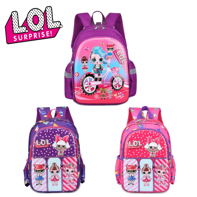 LOL Surprise Dolls Original Backpack School Bag Student Fashion Breathable and Waterproof Girls Cute Trend Travel Backpack 2B10
LOL Surprise Dolls Original Backpack School Bag Student Fashion Breathable and Waterproof Girls Cute Trend Travel Backpack 2B10