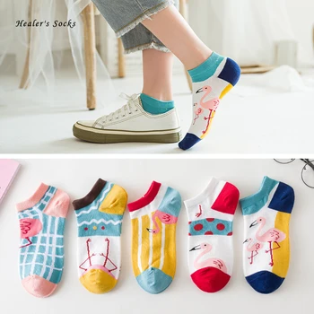 New Fashion Women Socks Cotton Color Pink Flamingo Harajuku Funny Happy Soft Cute Girls College style Casual Art Short Socks
New Fashion Women Socks Cotton Color Pink Flamingo Harajuku Funny Happy Soft Cute Girls College style Casual Art Short Socks