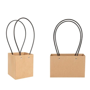 10Pcs Kraft Paper Flower Bags with Handle,Waterproof Gift Eco-Friendly
10Pcs Kraft Paper Flower Bags with Handle,Waterproof Gift Eco-Friendly