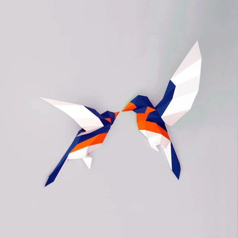 3D Paper Model 2pcs Birds Papercraft Home Decor Wall Decoration Puzzles Educational DIY Kids Toys Birthday Gift 2085
3D Paper Model 2pcs Birds Papercraft Home Decor Wall Decoration Puzzles Educational DIY Kids Toys Birthday Gift 2085