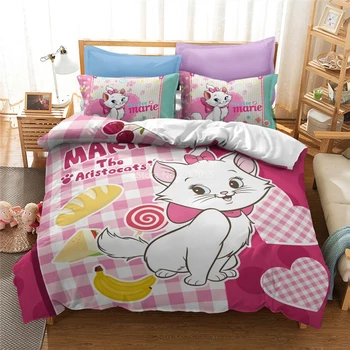 Marie Cat 3d Bedding Set Children Girls Women Cute Character Print Duvet Cover Set Pillowcase Twin Full Queen King Drop Shipping
Marie Cat 3d Bedding Set Children Girls Women Cute Character Print Duvet Cover Set Pillowcase Twin Full Queen King Drop Shipping