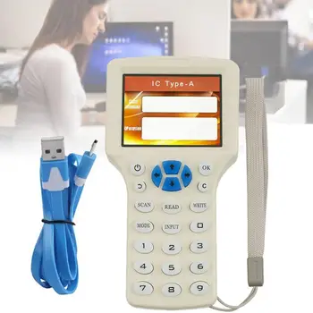 RFID NFC Card Copier Reader Writer duplicator English All 10 Programmer 125kHz Cards For IC Frequency frequency ID and Full K8W8
RFID NFC Card Copier Reader Writer duplicator English All 10 Programmer 125kHz Cards For IC Frequency frequency ID and Full K8W8