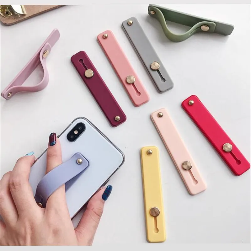 Silicone Wristband Finger Ring Grip Mobile Phone Holder Stand Push Pull Sticker Paste Universal Hand Band Phone Holder Bracket
Silicone Wristband Finger Ring Grip Mobile Phone Holder Stand Push Pull Sticker Paste Universal Hand Band Phone Holder Bracket