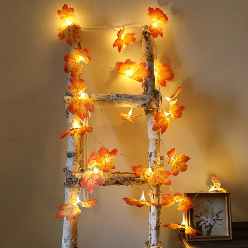 10m 6m Maple Leaves Garland Led Fairy Light Christmas Decoration Autumn String Light Fall Wedding DIY Decor Halloween Decoration
10m 6m Maple Leaves Garland Led Fairy Light Christmas Decoration Autumn String Light Fall Wedding DIY Decor Halloween Decoration