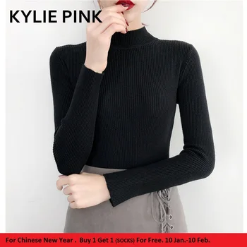 Women O-neck Jumper Knitted Sweater long Sleeve Pullovers Spring Fall Thin Basic Layer Shirts Office Lady Outwear Slim Fit Tops 
Women O-neck Jumper Knitted Sweater long Sleeve Pullovers Spring Fall Thin Basic Layer Shirts Office Lady Outwear Slim Fit Tops