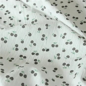 140cm*100cm/pc Cherry Printing Fabric Cotton Sewing Fabric DIY Handcraft Garments Pajamas Cloth Material Breathable Fabric
140cm*100cm/pc Cherry Printing Fabric Cotton Sewing Fabric DIY Handcraft Garments Pajamas Cloth Material Breathable Fabric
