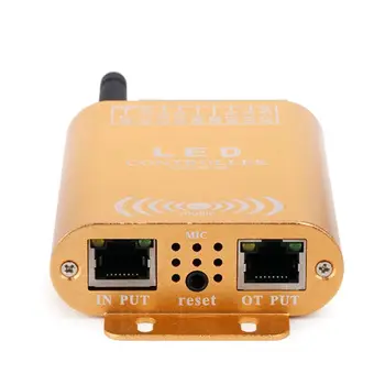 wifi connection SPI controller, 2048 pixel LED digital addressable controller, dream color strip light controller with micphone
wifi connection SPI controller, 2048 pixel LED digital addressable controller, dream color strip light controller with micphone