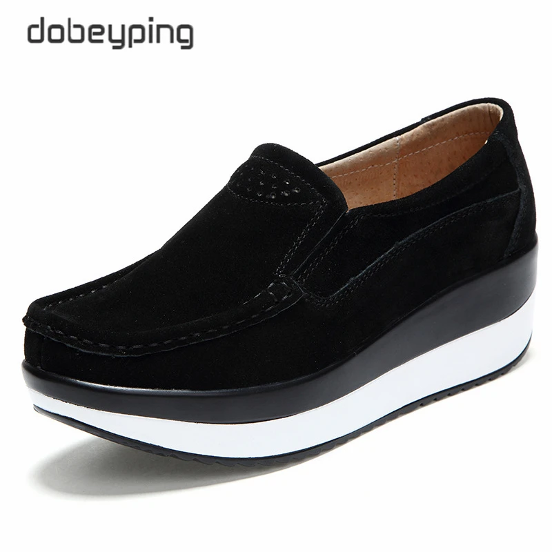 New Spring Autumn Shoes Woman Flat Platform Women's Shoes Cow Suede Leather Flats Thick Sole Women Loafers Moccasins Female Shoe
New Spring Autumn Shoes Woman Flat Platform Women's Shoes Cow Suede Leather Flats Thick Sole Women Loafers Moccasins Female Shoe