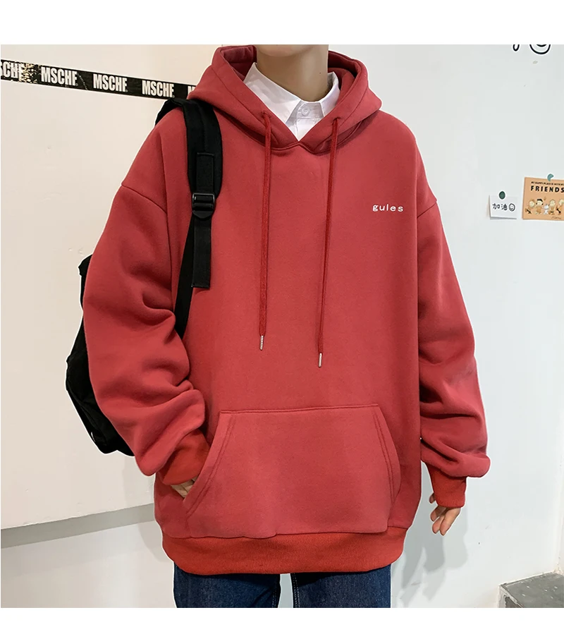 PASATO New Mens Letter Printed Zipper Pullover Long Sleeve Hooded Sweatshirt Tops Blouse Hot Sale!