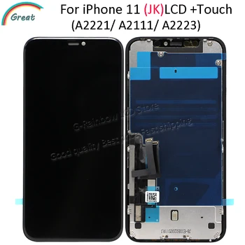 JK Quality 6.1" LCD Screen For iPhone 11 LCD Display Touch Digitizer Screen Assembly For iPhone 11 A2221 Display Replacement
JK Quality 6.1" LCD Screen For iPhone 11 LCD Display Touch Digitizer Screen Assembly For iPhone 11 A2221 Display Replacement