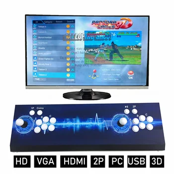 3D Pandora Game 2650 in 1 Arcade Video Game Console 2 Players Arcade Machine with 150 3D Games with Download More Games
3D Pandora Game 2650 in 1 Arcade Video Game Console 2 Players Arcade Machine with 150 3D Games with Download More Games