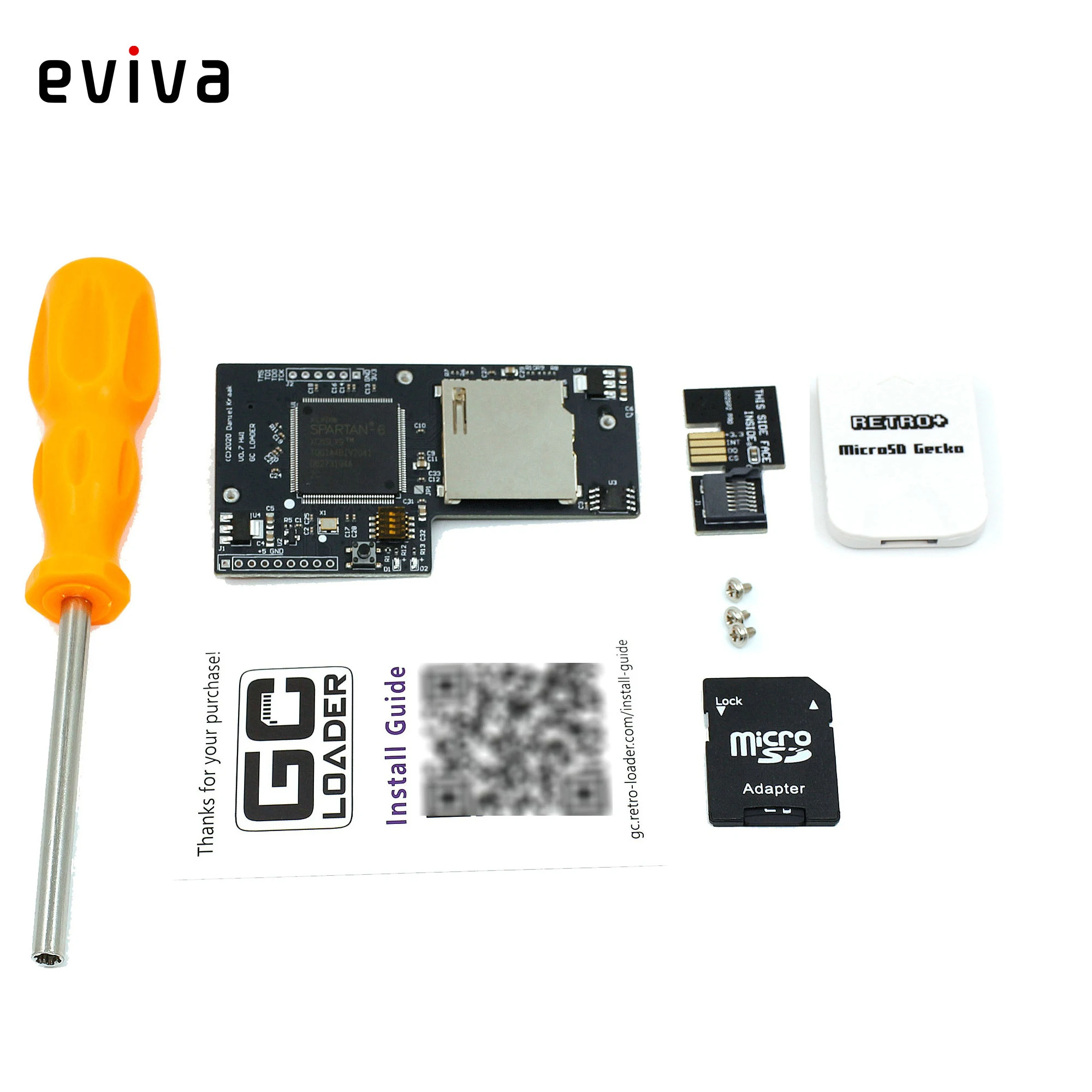 Мини DVD для загрузчика GC Lite SD2SP2 адаптер TF кардридер NGC привода GameCube Micro SD Gecko